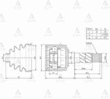 Maher 01831 Aks Kafası İç B-2500 Ranger Sağ 30X36X38 6M343B414AB