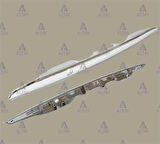 Maher 05566 Plaka Bakaliti Bagaj Kapak Corolla 10-12 Krom 7681112B50