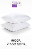 2 Adet Boncuk Silikon Yastık (900 gram )  Antialerjik (50x70 Cm )