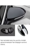 RENAULT MEGANE 2 02-09 /CLIO 3 05-09 / SCENIC 2 04-09 YARASA AYNA KAPAĞI P.BLACK