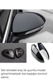 KIA CEED 12-17 / CERATO 16-19 / HYUNDAI ELANTRA 16-18 SİNYALLİ YARASA AYNA KAPAĞI P.BLACK