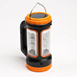 Ka-779 3w+15w Uzun Menzilli Solar Güneş Panelli Ultra Güçlü Ledli Şarjlı Fener