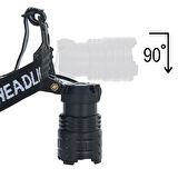 Gt100 Led Şarjlı Kafa Lambası  Wt-628