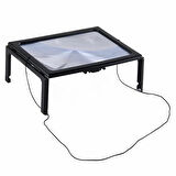 Led Işıklı Kitap  Okuma Büyüteç