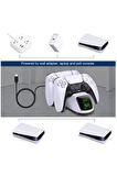 Ps5 Dualsense Şarj Istasyonu Playstation 5 Uyumlu Charging Station