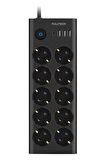 CEYLAN ADAM Ftr14 Type-c Girişli Akım Korumalı 10’lu Priz, 3 Usb