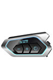 CEYLAN ADAM D60 2x Motosiklet Kask Kulaklığı Bluetooth Intercom Rgb Işıklı 2 Intercom Bağlantılı