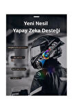 CEYLAN ADAM Y21 Rgb Işık Efektli Intercom Bluetooth Motosiklet Kask Kulaklığı Intercom Kulaklık