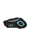 CEYLAN ADAM Motor Kask Kulaklık Rgb Modlu Motosiklet Kulaklık Su Geçirmez 5.4 Bluetooth Intercom Blb_36