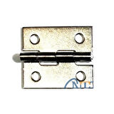 Tavla Menteşesi 3cm, No:1/4 - Nikel, 1 Adet