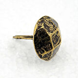 - Eskitme Antik Beşgen Kabara / Raptiye 18 Mm 10