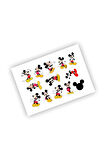 Mickey Mouse Sticker Micky Etiket