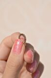 Sıkıştırmalı Kıkırdak Küpesi Mini İnce Taşlı Earcuff