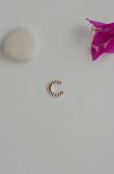 Sıkıştırmalı Kıkırdak Küpesi Mini İnce Taşlı Earcuff