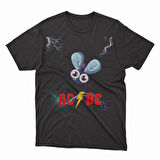 AC/DC' Unisex Tasarım Tişört