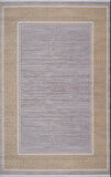 Artemis Halı Mina 03026A Gri Gold Çerçeve Desen Halı