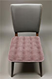 My Evilla Bubble Kaymaz Sandalye Minderi 6'lı 40x40 Pembe 