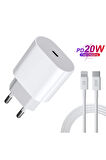 iPad Mini 5 Mini 4 Mini 3 - 2 Tablet Uyumlu 20W HIZLI Şarj Aleti Adaptörü 20W Ligtning Şarj Kablosu