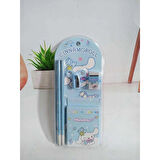 Sanrio Kuromi My Melody Cinnamoroll Kırtasiye Seti 12 Parça Cinnamoroll Kırtasiye Seti