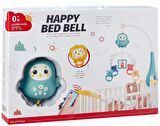 Uzaktan Kumandalı Kurmalı Müzikli Bebek Beşik Dönencesi Karışık Hayvan Figürlü