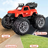 Uzaktan Kumandalı Şarjlı Duman Atan Araba 4x4 Buharlı Işıklı Uzaktan Kumandalı Off Road Araba Rc Stu