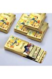 Pokemon Vmax Gold Card 55 Adet Altın Varaklı Kabartmalı Esnek Koleksiyon Pokemon Gold Kartı 55