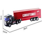 1:48 Uzaktan Kumandalı Şarjlı Tır Kırmızı Renk Truck