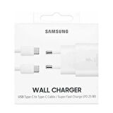 Ozmik Samsung Type-C 25W Siyah Hızlı Şarj Aleti Başlık ve Kablo