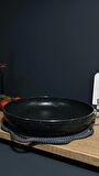 28 CM TAVA METAL KULP GOLD