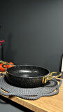 GRANİT SAHAN METAL ÇİFT KULP GOLD 22 CM