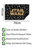 Star Wars Kapı Önü Paspası Dekoratif Kapı Paspası Dış Mekân Paspas Ev İçi Paspası 45x70cm