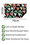 Kapı Önü Paspası Dekoratif Kapı Paspası Dış Mekân Paspas Ev İçi Paspası 45x70cm