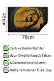 Kapı Önü Paspası Dekoratif Kapı Paspası Dış Mekân Paspas Ev İçi Paspası 45x70cm