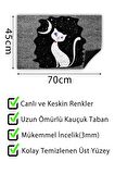 Kapı Önü Paspası Dekoratif Kapı Paspası Dış Mekân Paspas Ev İçi Paspası 45x70cm