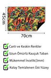 Kapı Önü Paspası Dekoratif Kapı Paspası Dış Mekân Paspas Ev İçi Paspası 45x70cm