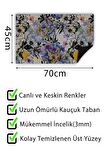 Kapı Önü Paspası Dekoratif Kapı Paspası Dış Mekân Paspas Ev İçi Paspası 45x70cm