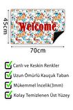 Kapı Önü Paspası Dekoratif Kapı Paspası Dış Mekân Paspas Ev İçi Paspası 45x70cm