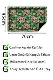 Kapı Önü Paspası Dekoratif Kapı Paspası Dış Mekân Paspas Ev İçi Paspası 45x70cm