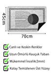 Kapı Önü Paspası Dekoratif Kapı Paspası Dış Mekân Paspas Ev İçi Paspası 45x70cm