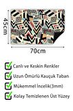 Kapı Önü Paspası Dekoratif Kapı Paspası Dış Mekân Paspas Ev İçi Paspası 45x70cm