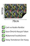 Kapı Önü Paspası Dekoratif Kapı Paspası Dış Mekân Paspas Ev İçi Paspası 45x70cm