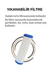Daire Girişi Yıkanabilir Filtreli Su Arıtma Filtre Kabı