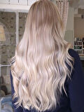 Mikro Kaynak Wavy 100% İnsan Saçı (0.7 Gr) Ombre 50 Adet 55 Cm MK543