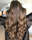 Mikro Kaynak Wavy 100% İnsan Saçı (0.7 Gr) Cool Laatte Balayage 50 Adet 55 Cm MK548