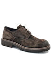112230217 Scott Sneaker Erkek Deri Casual Klasik Ayakkabı KAHVERENGİ