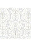 Tropicano Renkli Damask Desen Duvar Kağıdı 9901-1: Beyaz | Ce, Iso 9001, Iso 10002, Iso 14001