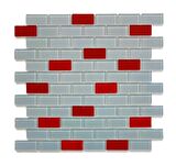 Mutfak tezgah arası ve Yaşam alanlarının tüm yüzeyleri için Kristal Cam Mozaik. Cam ölçüleri: 23x48x4 mm. File Karo ölçüsü: 30x30 cm. ( 1 Kutu = 11 Karo File = 1 m2 Fiyatıdır )