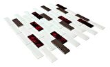 Mutfak tezgah arası Kristal Cam Mozaik. Cam ölçüleri: 23x73x4 mm. File ölçüsü: 30x30 cm. ( 1 Koli = 11 File Karo = 1 m2 Fiyatıdır )
