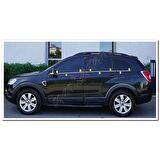 Markadan Chevrolet Captiva Krom Cam Çıtası 2007 Sonrası 6 Parça Paslanmaz Çelik