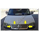 Markadan VW Caddy Krom Ön Panjur Formlu 2004-2010 Paslanmaz Çelik